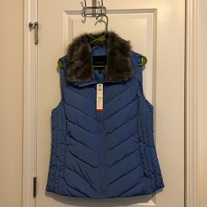 Twilight Blue Talbots Puff Vest